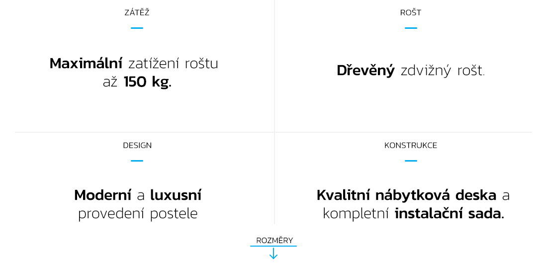 Luxusní manželská postel CRYSTAL krémová 160x200 s dřevěným roštem
