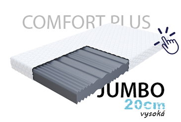 Penový matrac COMFORT PLUS EXTRA 80x200cm s 25cm