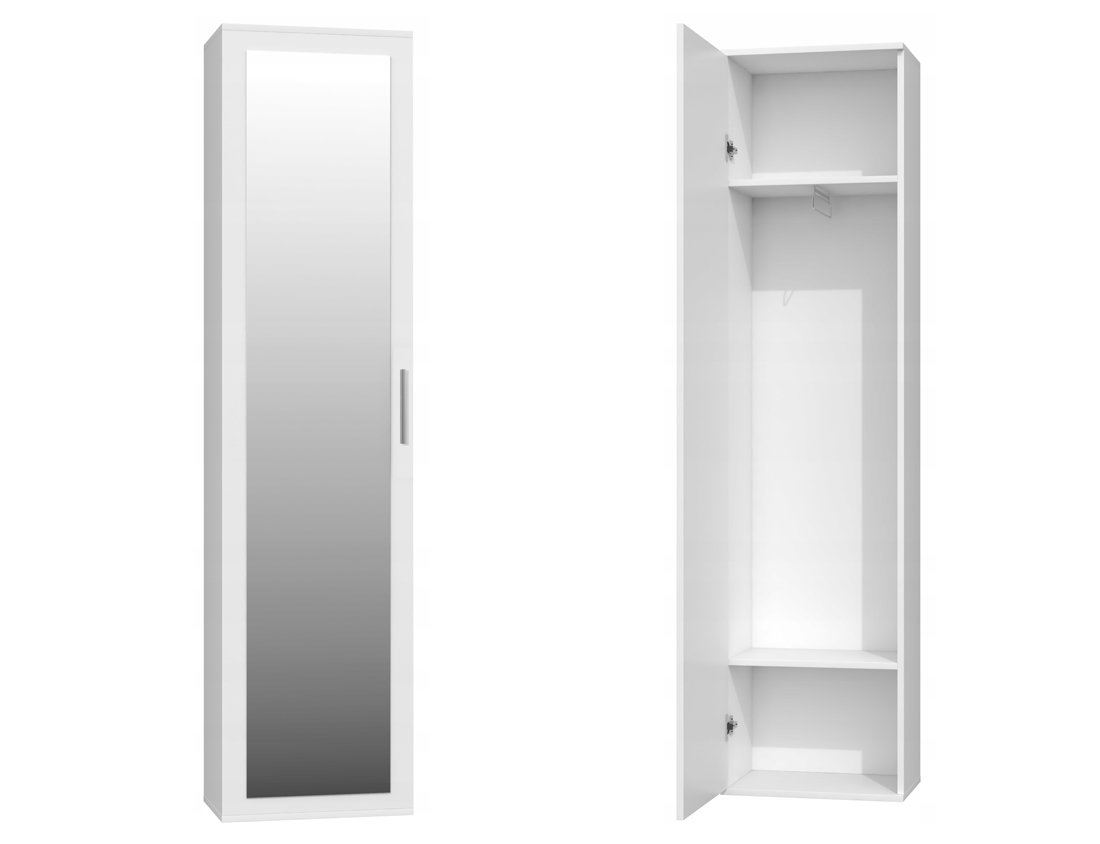 Skříň do předsíně DUO bílá