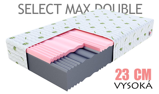 Pěnová matrace COMFORT PLUS EXTRA 90x200 cm 25 cm