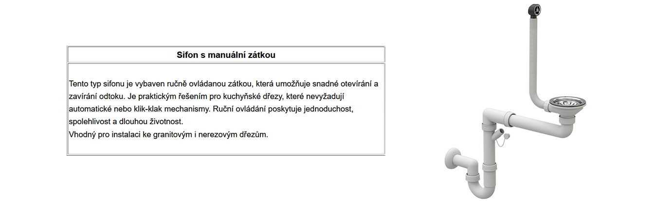 Granitový dřez DON ČERNÁ