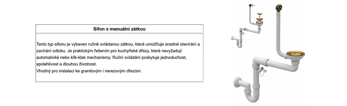 Granitový dřez DON ČERNÁ