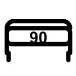 Postele 90x200