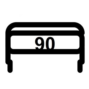 Postele 90x200