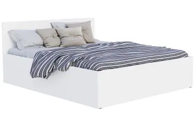 Bílá manželská postel PANAMA KLASIK 160x200 + rošt