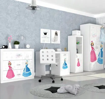 Kompletní sada pokojíčku PRINCEZNA pro děti