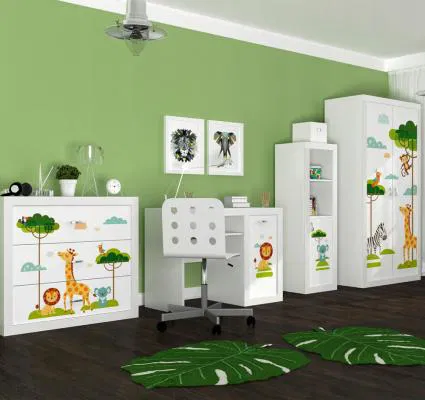 Kompletní sada pokojíčku DŽUNGLE pro děti
