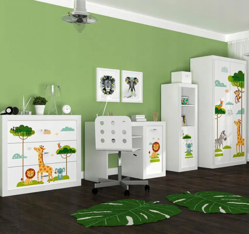 Kompletní sada pokojíčku DŽUNGLE pro děti