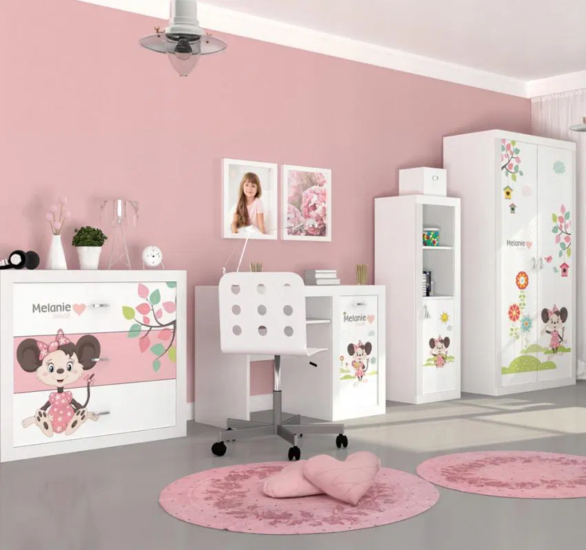 Kompletní sada pokojíčku MYŠKA MELANIE pro děti