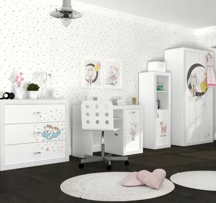 Kompletní sada pokojíčku MEDVĚDICE pro děti