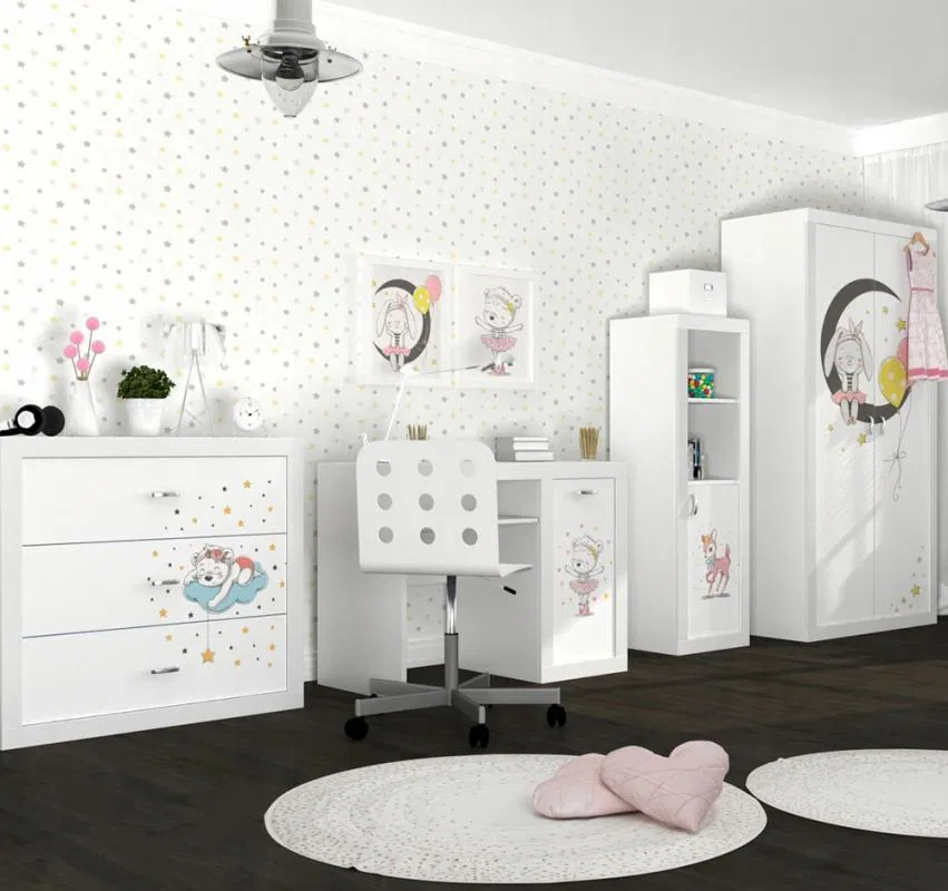 Kompletní sada pokojíčku MEDVĚDICE pro děti