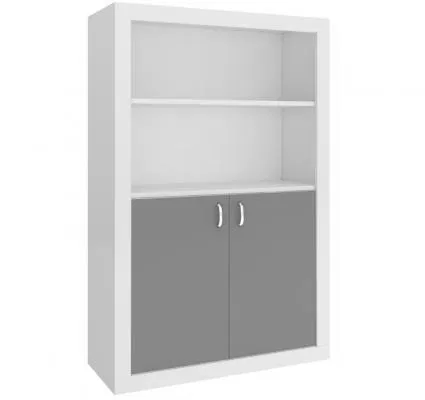 Velký regál FILIP šedá do dětského pokojíčku