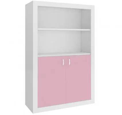 Velký regál FILIP růžová do dětského pokojíčku