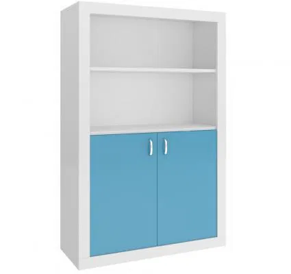 Velký regál FILIP modrá do dětského pokojíčku