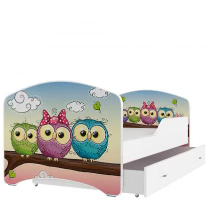 Pohádková postel IGOR 180x80 se šuplíkem