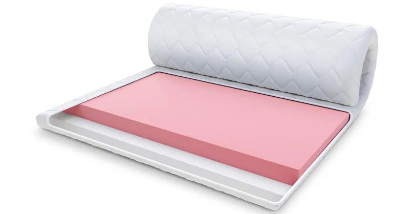 Elegantní přistýlka s VISCO paměťovou pěnou 90x200 cm