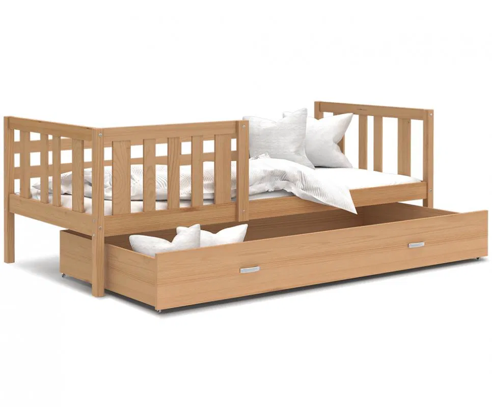 Dětská postel NEMO P 80x160 cm v provedení olše se šuplíkem
