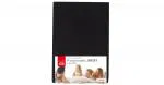 Prostěradlo JERSEY s gumou 200x220 cm ČERNÁ