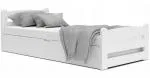 Postel DAVID BÍLÁ 200x90 s úložným prostorem