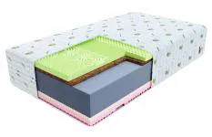 Zdravotní pěnová matrace SAVONA ALOE VERA 160x200 cm paměťová pěna i HR studená pěna