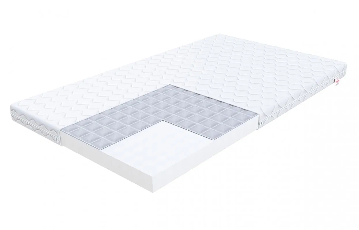 Dětská pěnová matrace BABY CARE s přírodní pohankou 80x200 cm