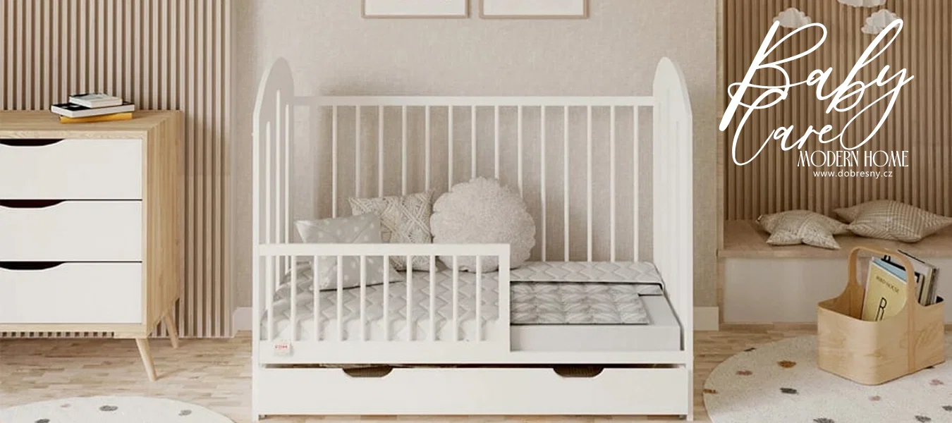 Dětská pěnová matrace BABY CARE s přírodní pohankou 90x160 cm
