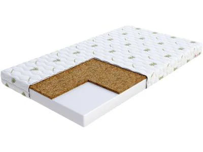Dětská pěnová matrace BABY COCO ALOE VERA 60x120 cm s kokosovým vláknem