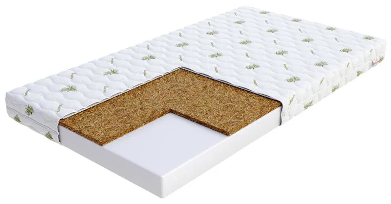 Dětská pěnová matrace BABY COCO ALOE VERA 60x120 cm s kokosovým vláknem