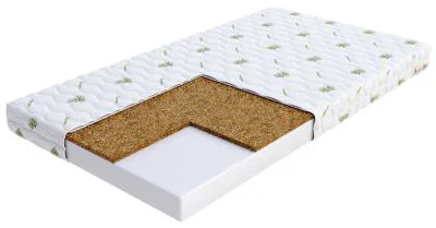 Dětská pěnová matrace BABY COCO ALOE VERA 90x200 cm s kokosovým vláknem