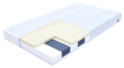 Dětská pěnová matrace CORATO 70x140 cm s LATEXEM 10 cm