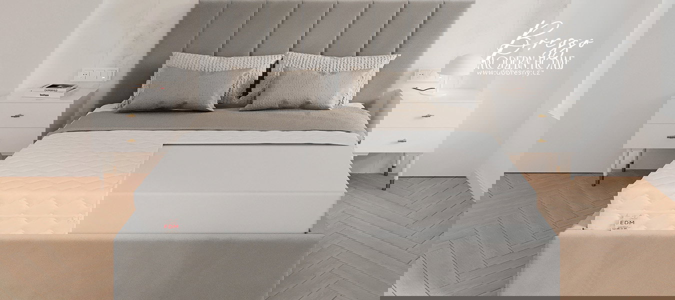 Penový matrac BRESSO JERSEY 120x200cm 9 cm