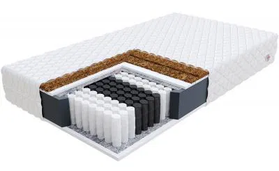 Taštičková matrace GRADO MAX JERSEY 120x200 cm s KOKOSEM 24 cm