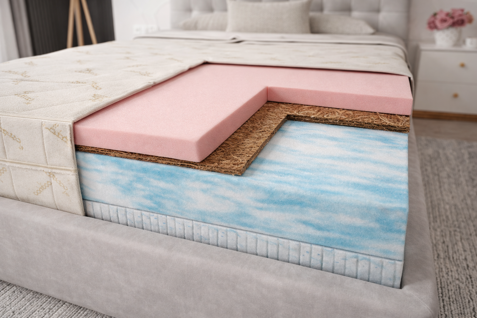 Penový matrac ERGO BAMBOO 140x200x22cm