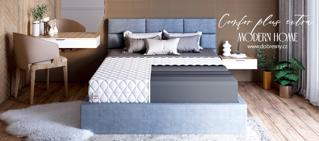 Penový matrac COMFORT PLUS EXTRA 120x200cm s 25cm
