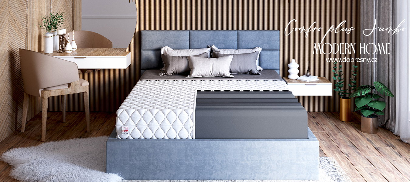 Penový matrac COMFORT PLUS JUMBO 80x200cm s 20cm