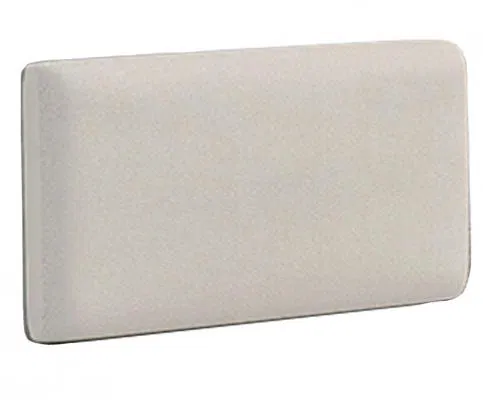 Čalouněný nástěnný panel 45x25cm KRÉMOVÁ TRINITY