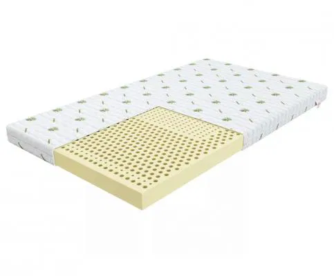Dětská latexová matrace UDINE4KIDS 70x160 cm 8 cm ALOEVERA