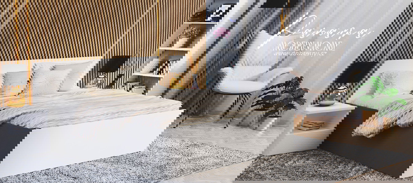 Manželská posteľ PANAMA 160x200 so zdvižným roštom SIVÁ BIELA