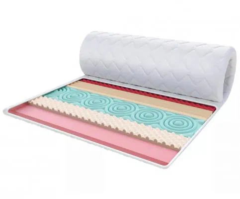 Přistýlka z profilované 7zónové pěny HR H30  a paméťová pěna VISCO 80x200cm 6cm