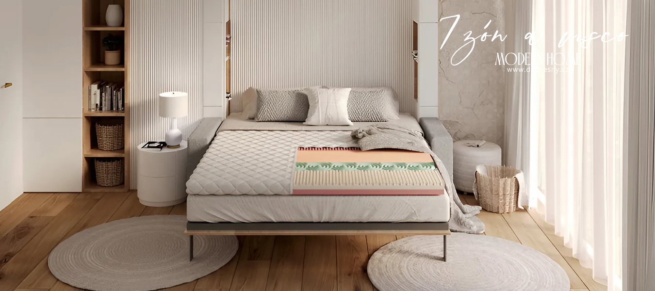 Pamäťový vrchný matrac z HR peny 180x200cm 6cm