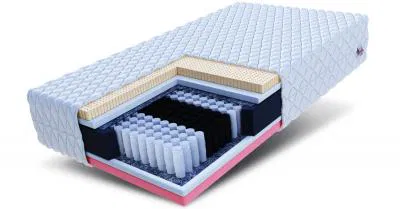 Taštičková matrace COMFORT 90x200 cm s latexem 24 cm
