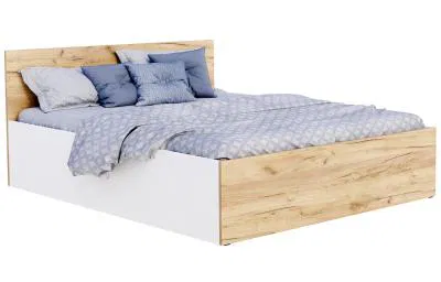 Postel PANAMA KLASIK 120x200 + rošt BÍLÁ-DUB