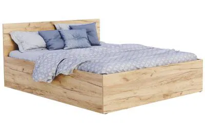 Manželská postel PANAMA KLASIK 160x200 + rošt DUB