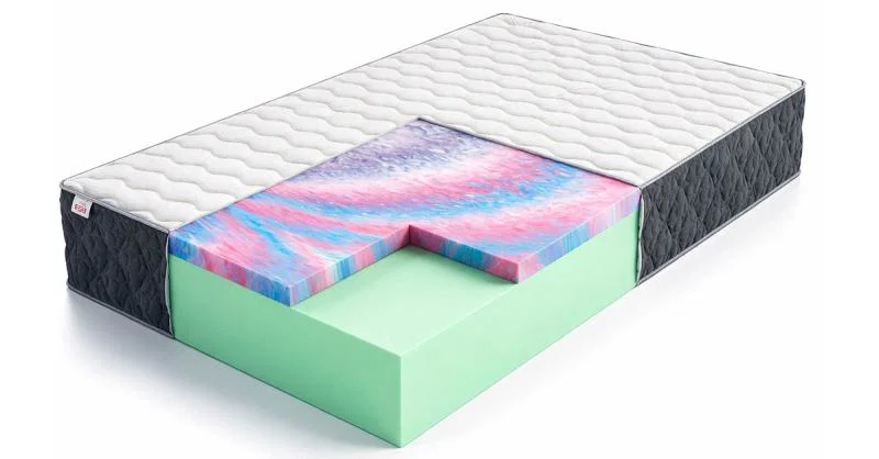 Pěnová matrace MERIDO 180x200 cm HR pěna Silver Care potah 30 cm