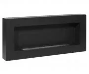 Nástěnný BIOKRB BOX 90x40 cm ČERNÁ bez skla