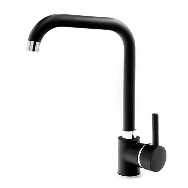 Kuchyňská baterie STEEL černá