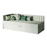 Postel JULA 90x200 zelená