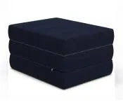 Rozkládací matrace MAXI CUBE 14cm TMAVĚ MODRÁ