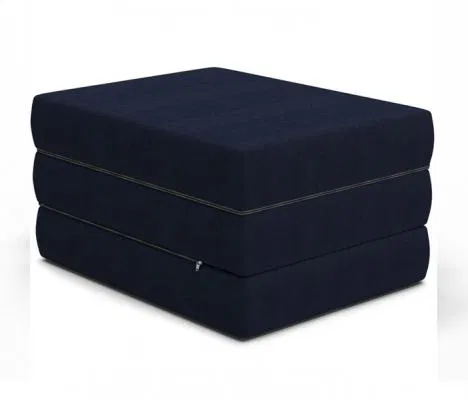 Rozkládací matrace MAXI CUBE 14cm TMAVĚ MODRÁ