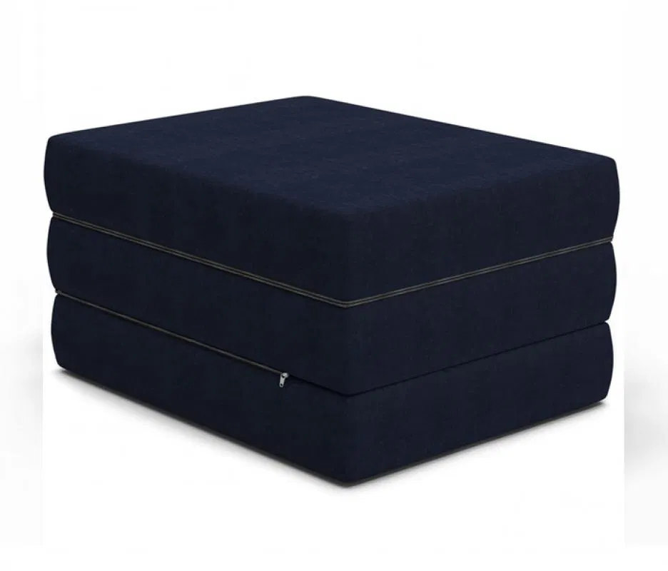 Rozkládací matrace MAXI CUBE 14cm TMAVĚ MODRÁ